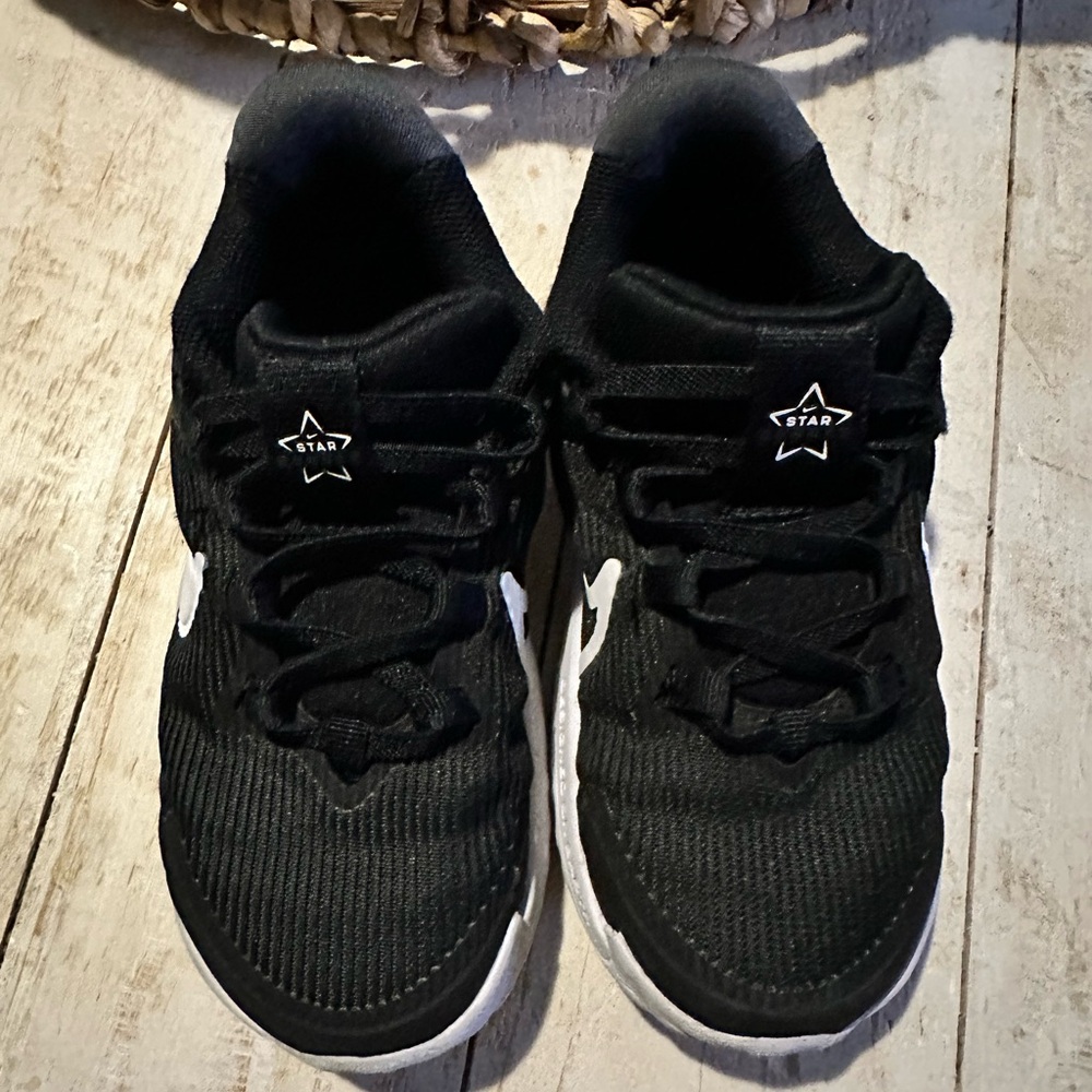 Nike Kids Black and White Sneakers